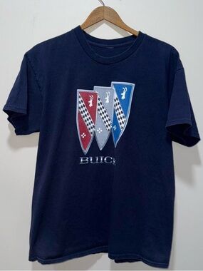 Navy Short Sleeve Graphic Tee